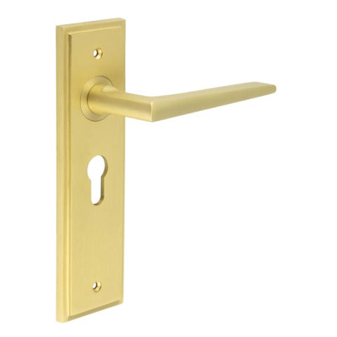 Mayfair Lever Handle on Backplate