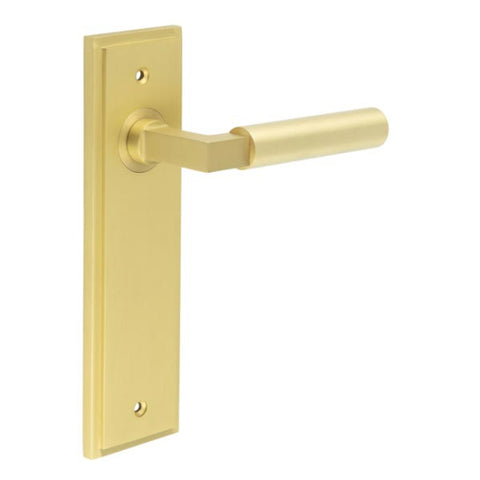 Westminster Lever Handle on Backplate