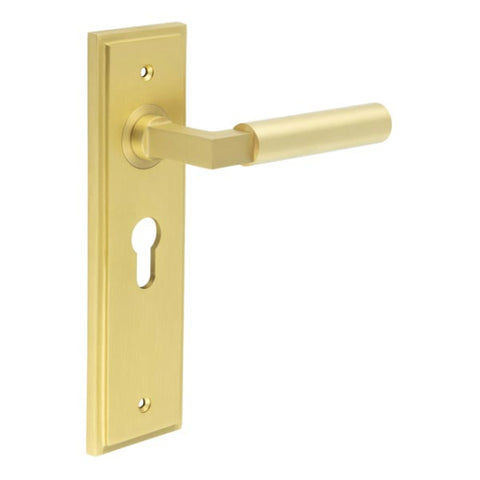 Westminster Lever Handle on Backplate