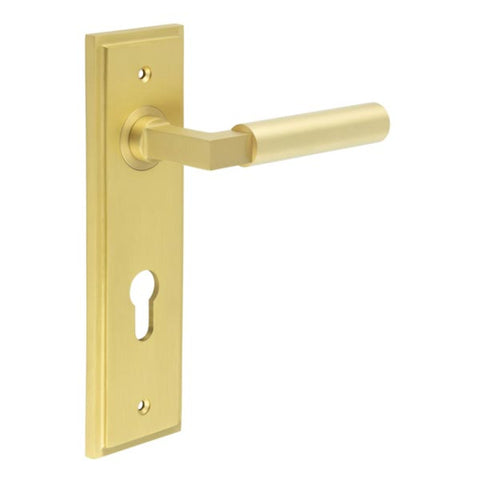 Westminster Lever Handle on Backplate