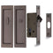 Sliding Lock with Rectangular Privacy Turn & Release