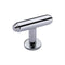Stepped T Bar Cabinet Knob on Rose