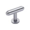 Stepped T Bar Cabinet Knob on Rose