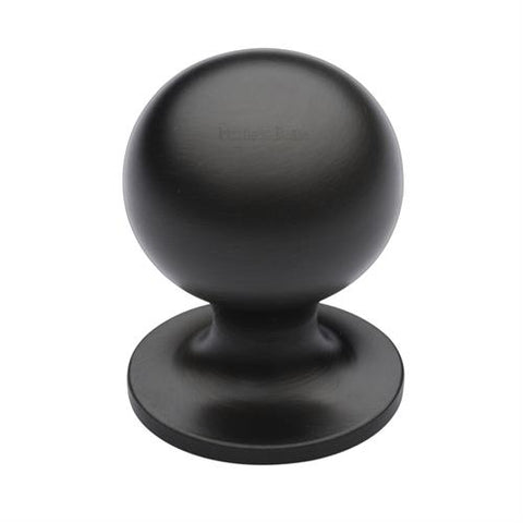 Ball Cabinet Knob on Rose