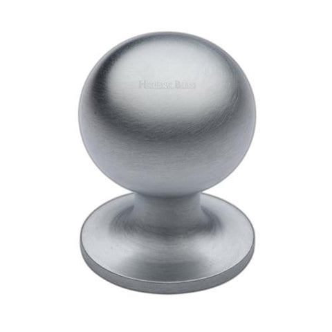 Ball Cabinet Knob on Rose