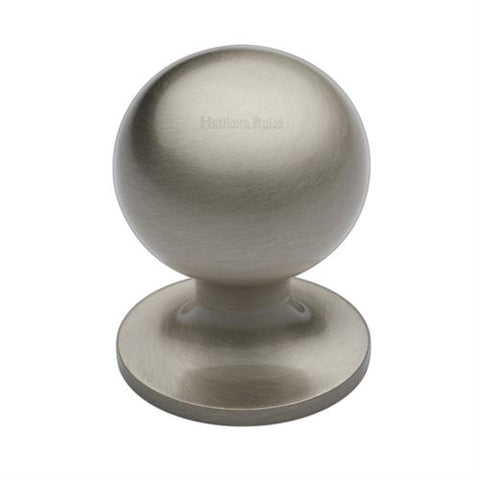 Ball Cabinet Knob on Rose