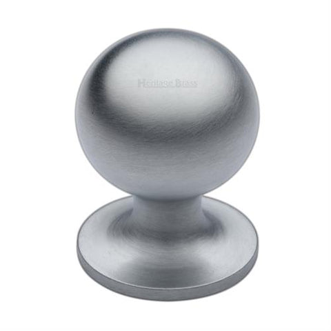 Ball Cabinet Knob on Rose