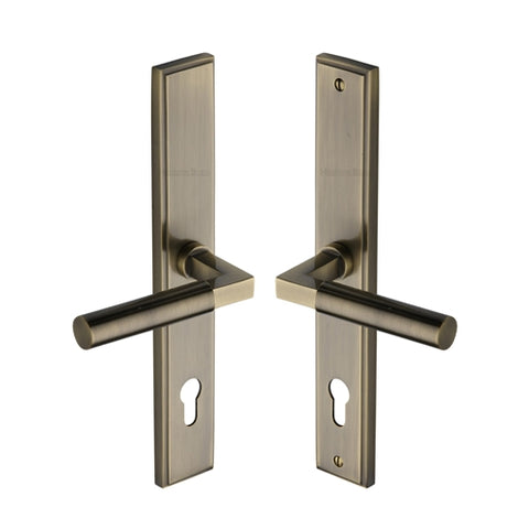 Bauhaus Lever Handle to Suit Multipoint Lock - Left Hand