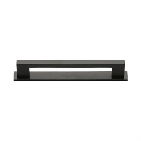 Metro Cabinet Pull Handle with Plate