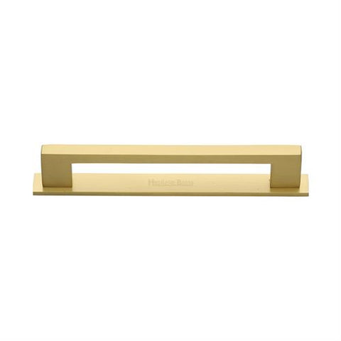 Metro Cabinet Pull Handle with Plate