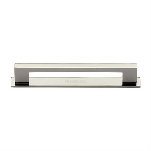 Metro Cabinet Pull Handle with Plate