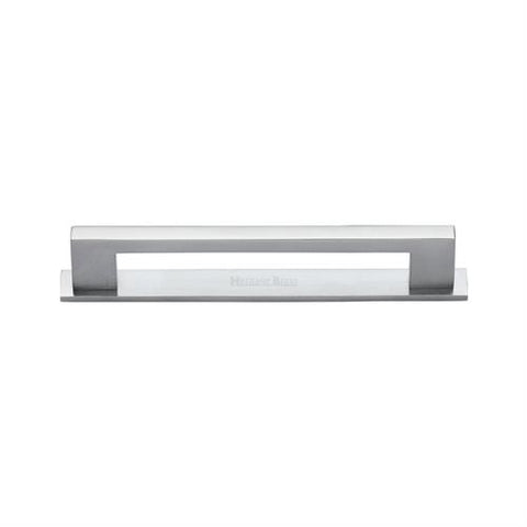 Metro Cabinet Pull Handle with Plate