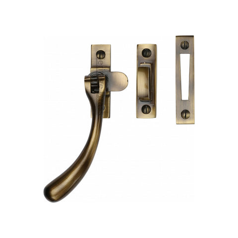 Ball Pattern Casement Fastener With Mortice & Hook Plate