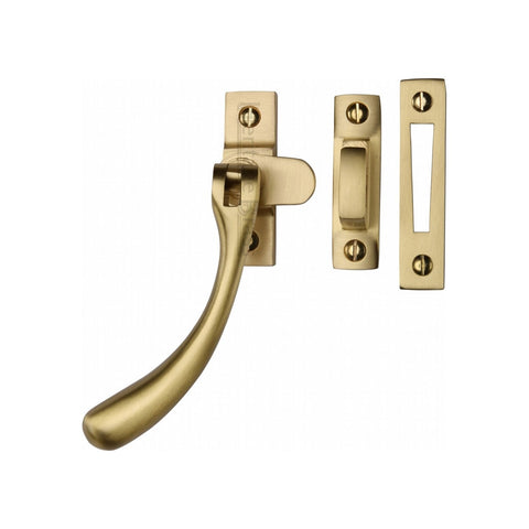 Ball Pattern Casement Fastener With Mortice & Hook Plate